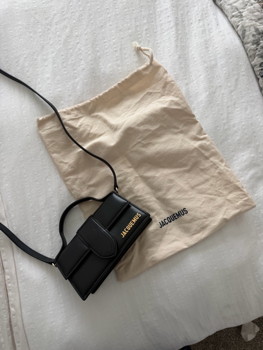 Jacquemus Black Le Bambino Top Handle Bag